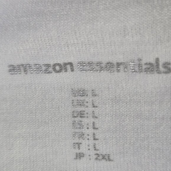 NWT Amazon Essentials Black Women's Relaxed-Fit Crewneck T-Shirt - Size Large - Picture 4 of 6